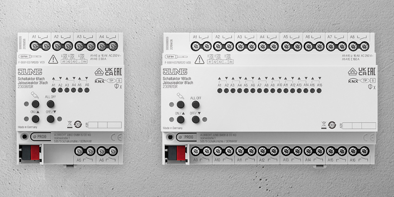 KNX Schalt- und Jalousieaktoren bei Elektro Beck in Maxhütte-Haidhof