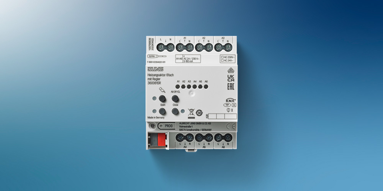 KNX Heizungsaktor 6-fach bei Elektro Beck in Maxhütte-Haidhof