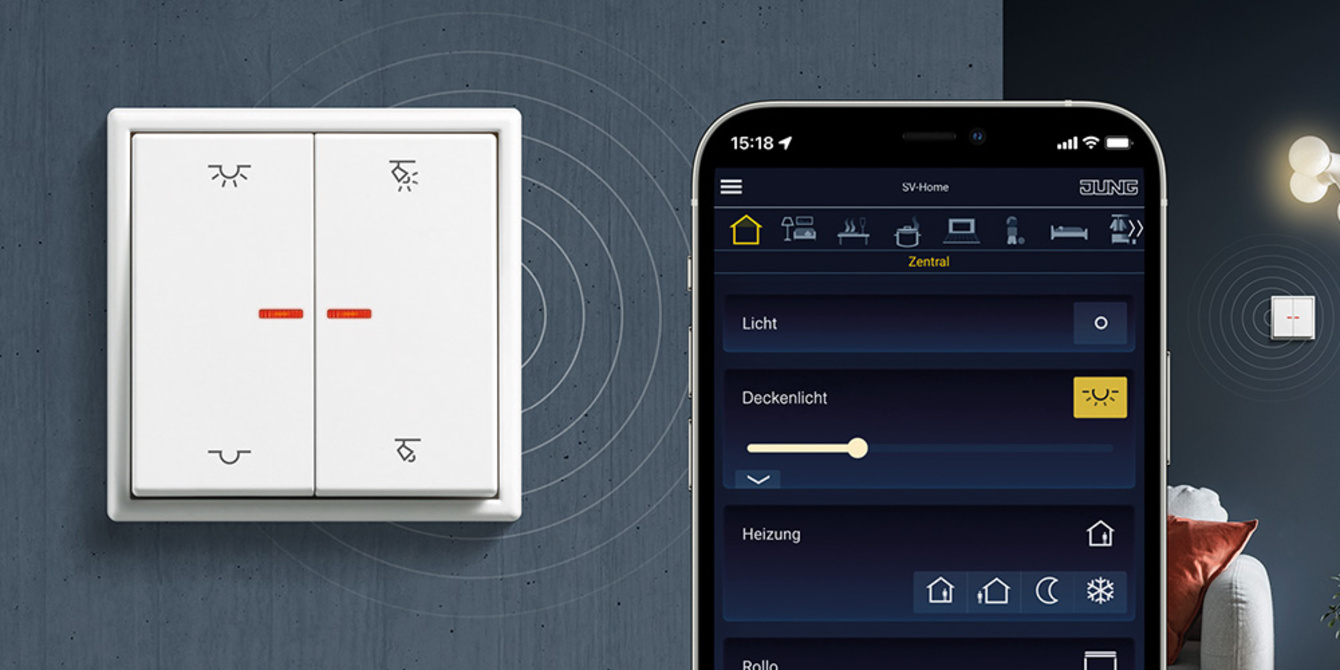 KNX RF Taster bei Elektro Beck in Maxhütte-Haidhof